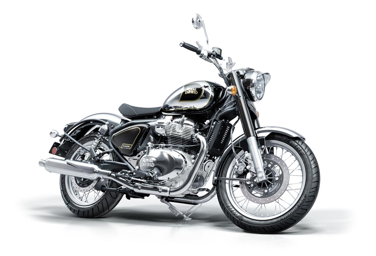 RE Classic 650-1 Chrom Black